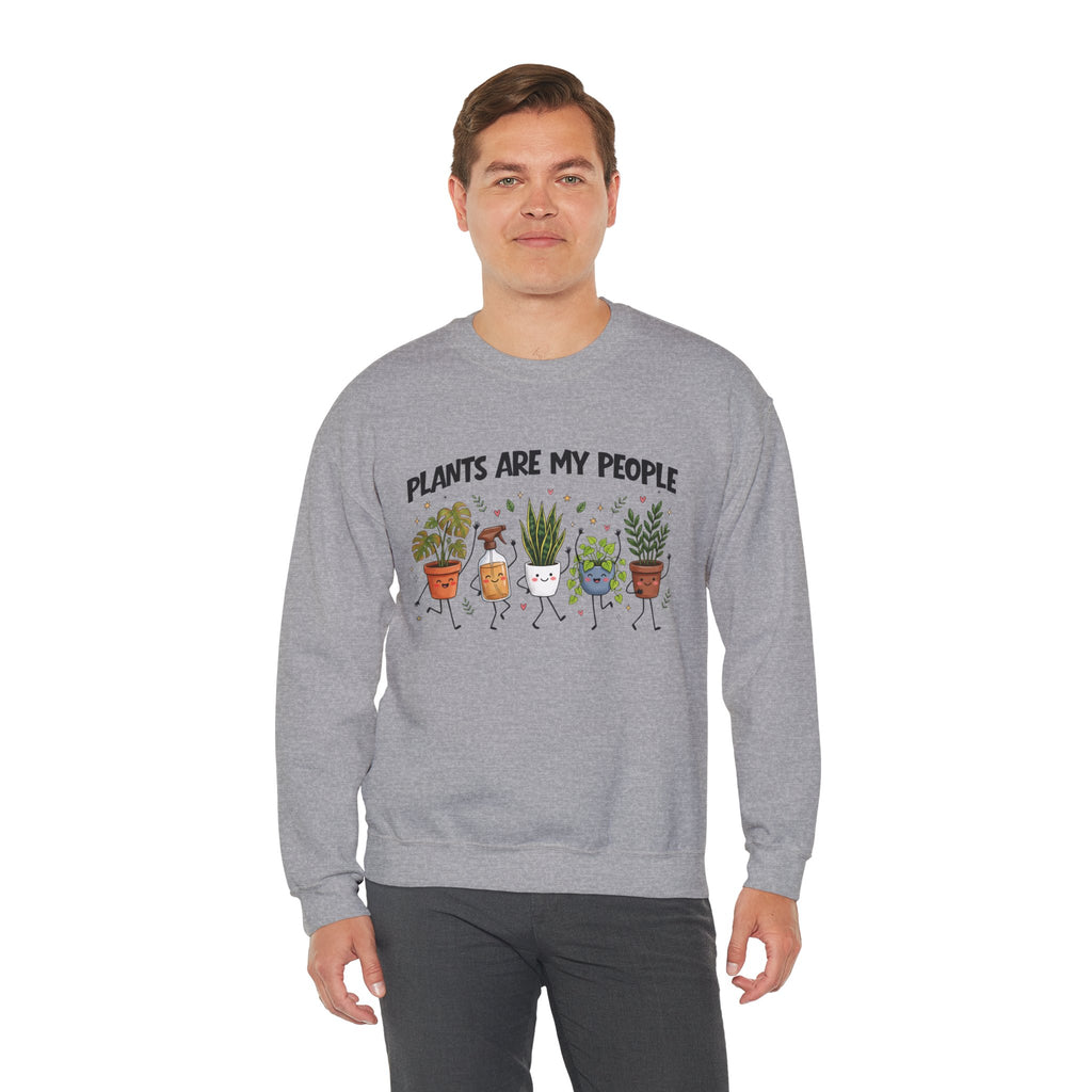 Plants Are My People Gildan Sweatshirt. Gardeners Gift, Coworker Gift, Plant Lover Top