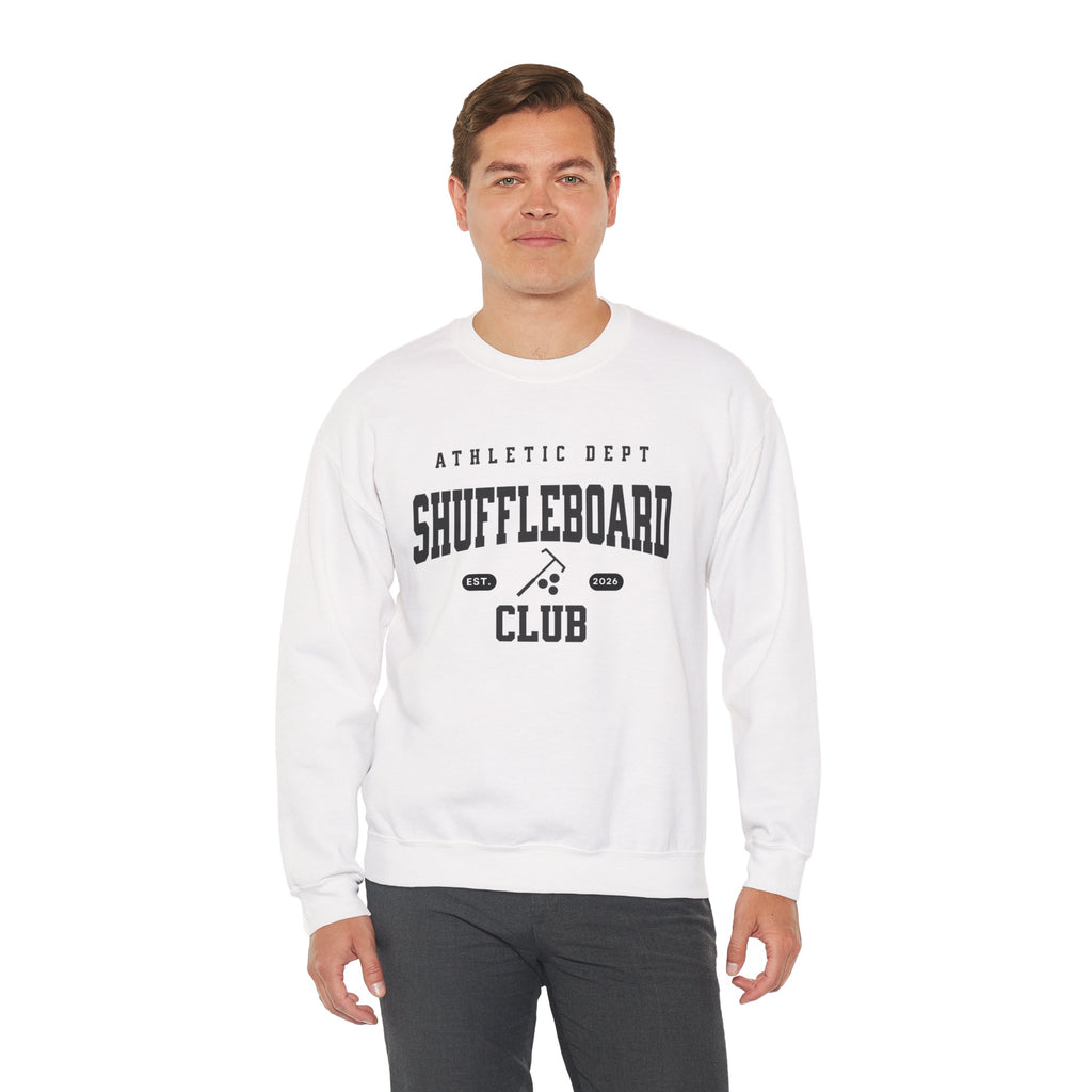 Shuffleboard Club Crewneck Sweatshirt | Athletic Dept Graphic