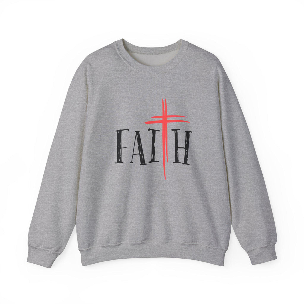 Spiritual Comfort Crewneck Sweatshirt: Cozy Cotton-Blend Jumper
