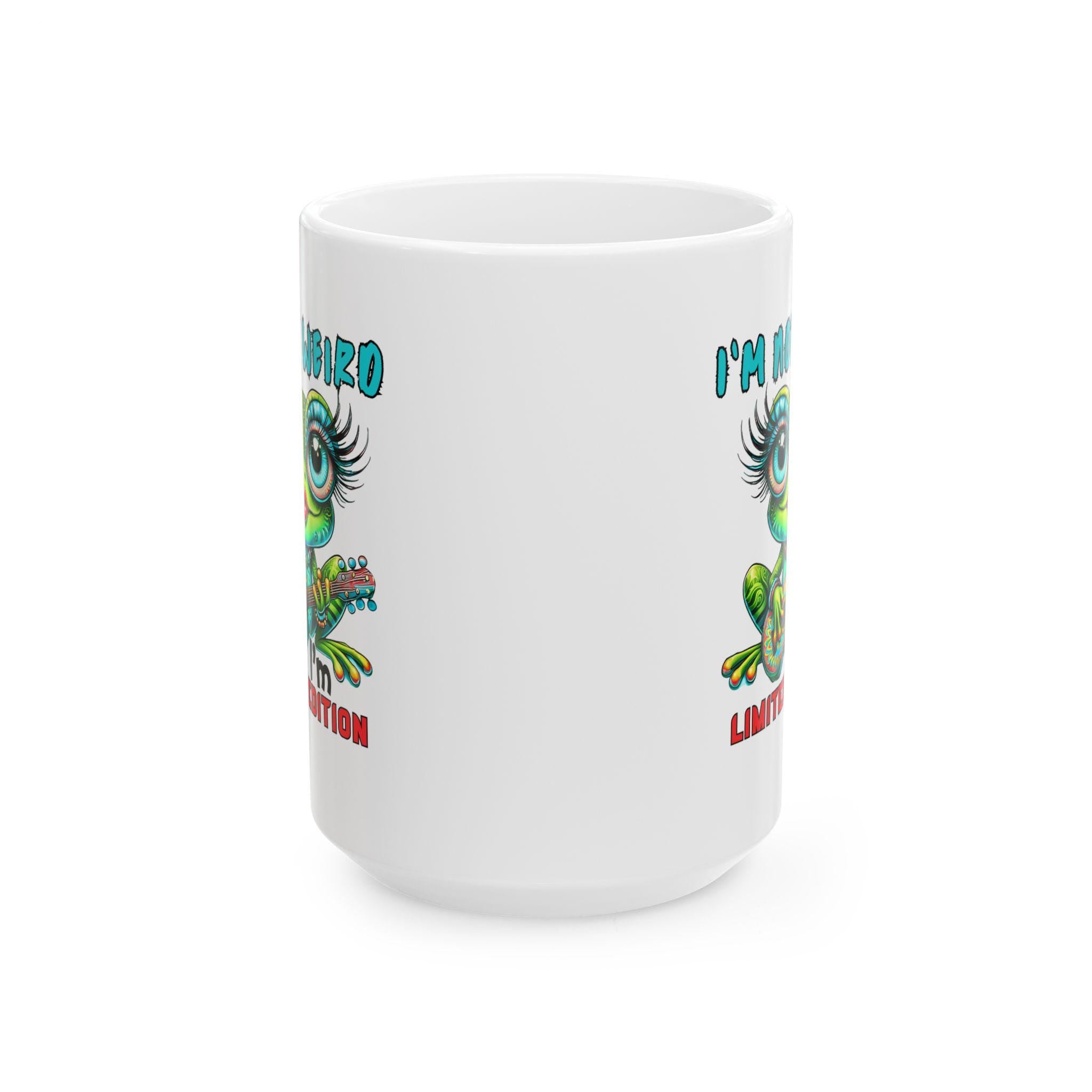 Quirky Frog Ceramic Mug: Fun Kitchen Decor, Coffee Lover Gift