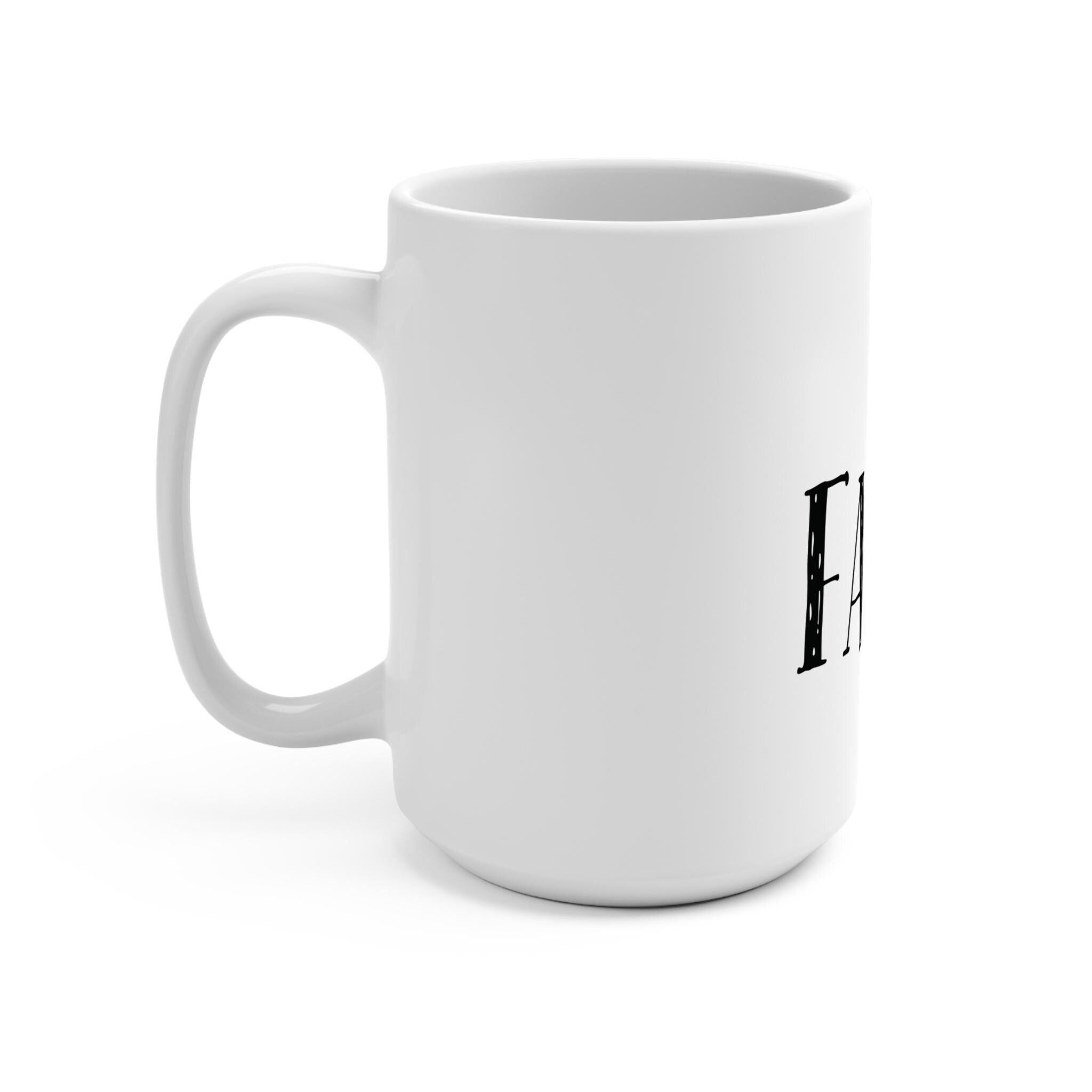 Spiritual Coffee Mug: 15oz Ceramic Cup, Everyday Use