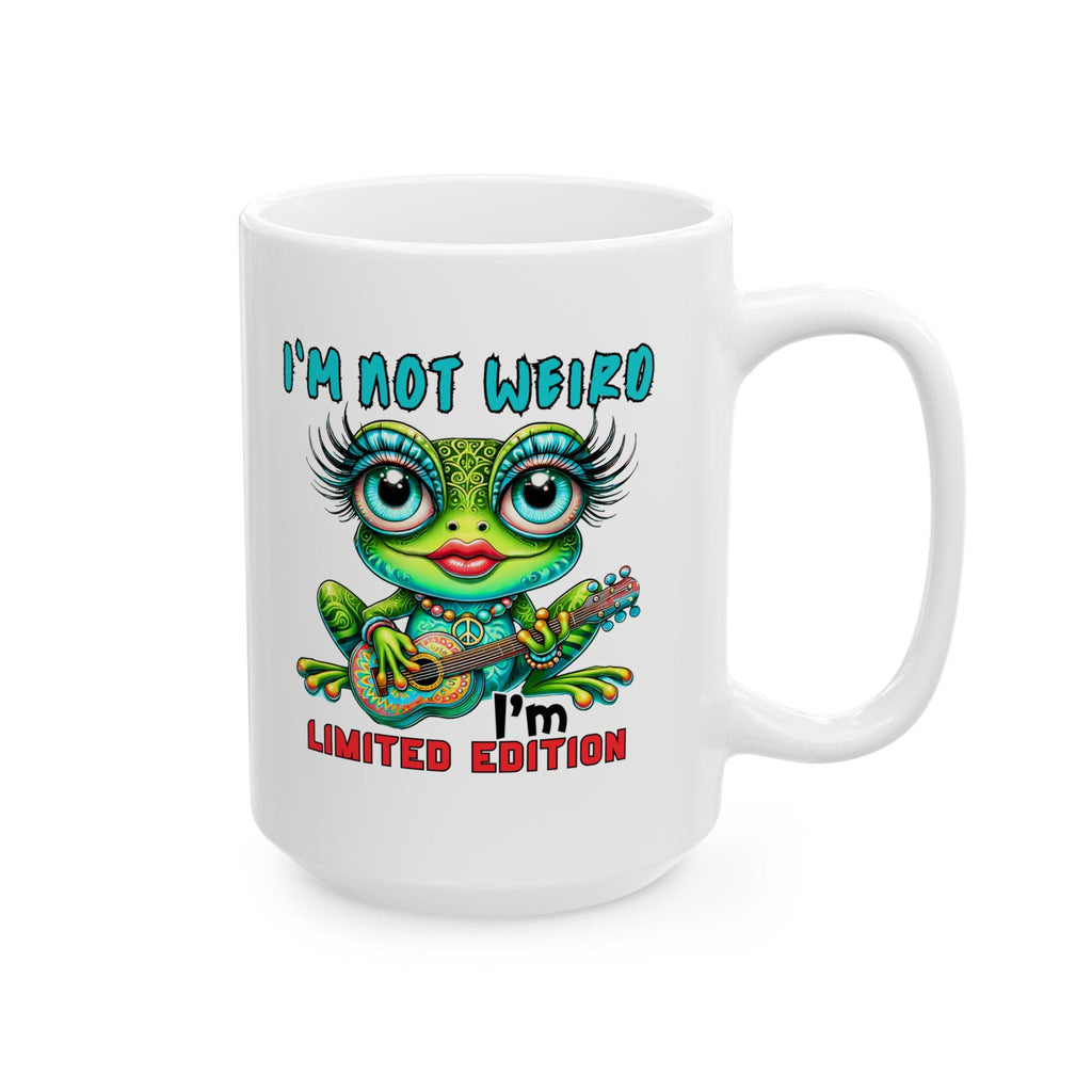 Quirky Frog Ceramic Mug: Fun Kitchen Decor, Coffee Lover Gift