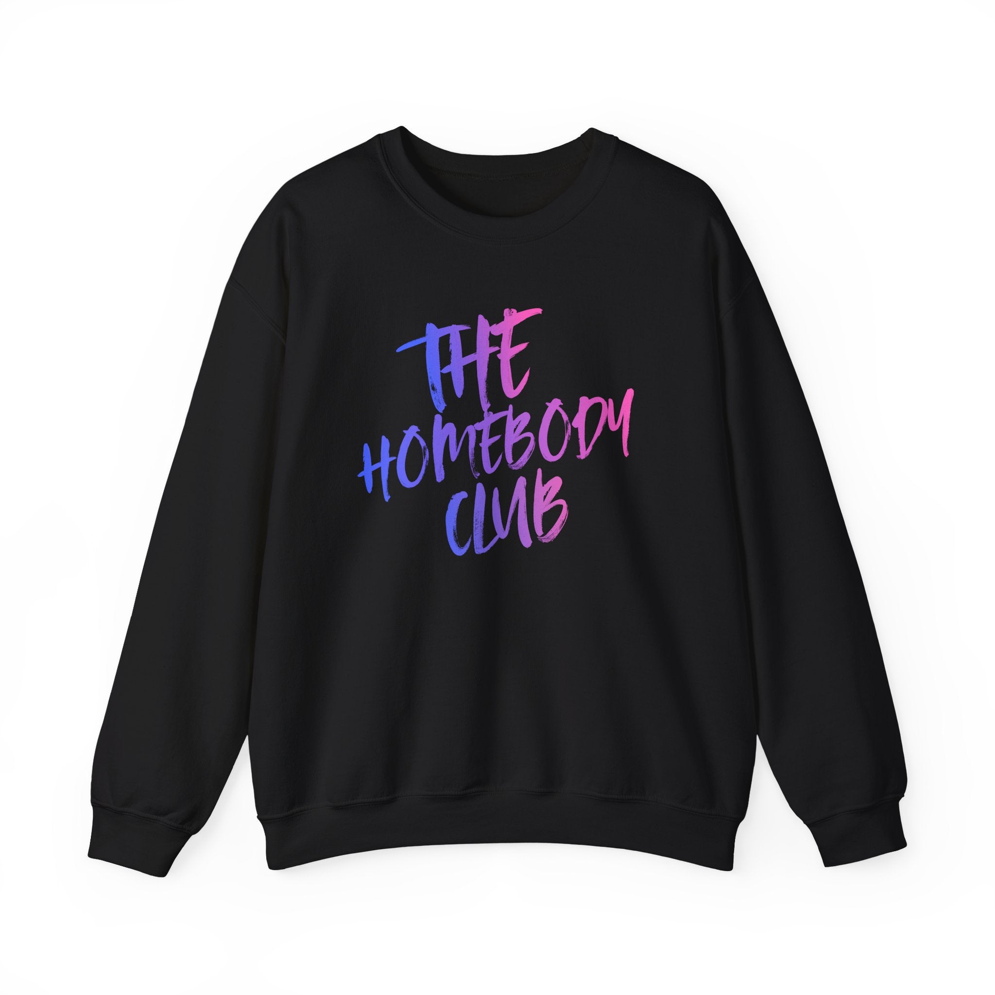 The Homebody Club Crewneck Sweatshirt, Cozy Sweatshirt, Unisex Gift, Lounge Wear, Chill Mode Apparel, Stay Home Vibes