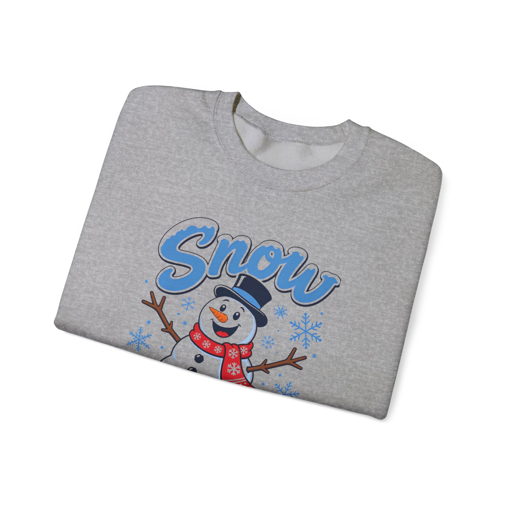 Snow Much Fun Snowman Sweatshirt, Funny Christmas Sweatshirt, Winter Snowman Shirt, Cute Holiday Sweater, Womens Christmas Gift, Snow Shirt