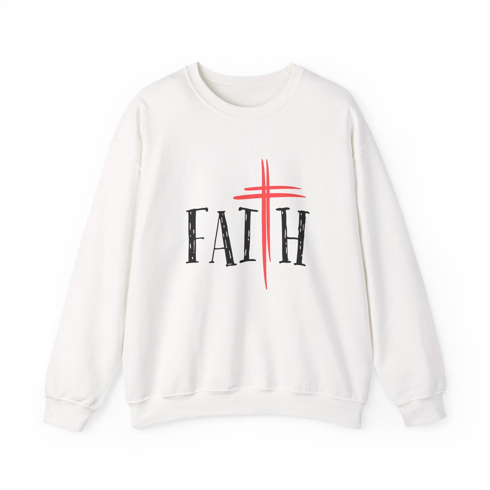 Spiritual Comfort Crewneck Sweatshirt: Cozy Cotton-Blend Jumper