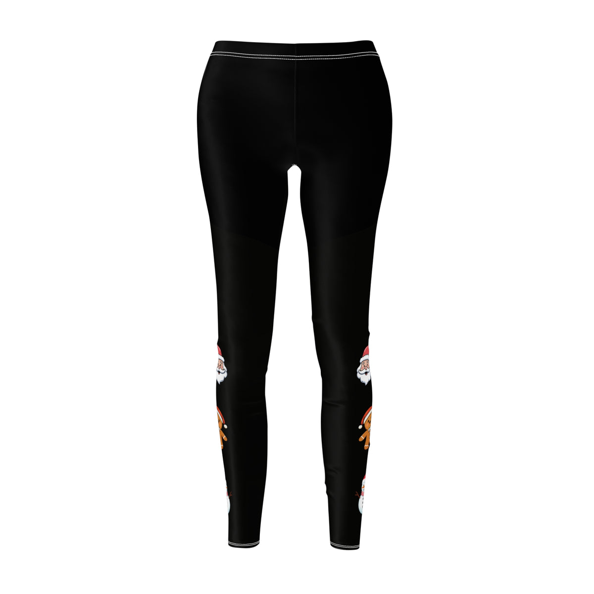Santa Claus Socks Pattern Leggings | Women's Leggings