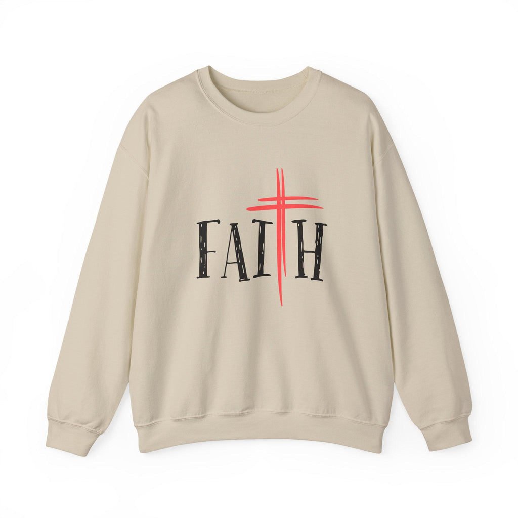 Spiritual Comfort Crewneck Sweatshirt: Cozy Cotton-Blend Jumper