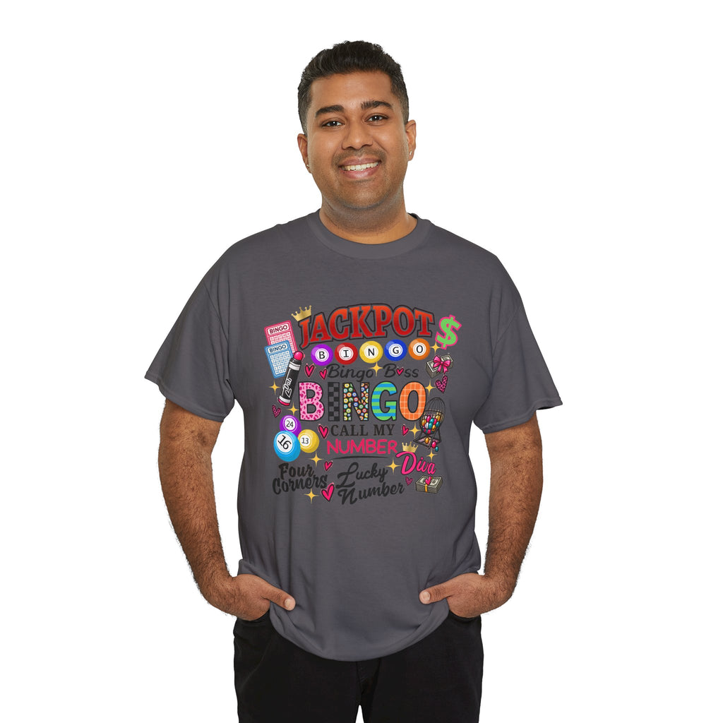Bingo Jackpot Shirt, Bingo Boss Tee, Call My Number Shirt, Four Corners Lucky Diva, Funny Bingo Night Gift, Bingo Lover Tshirt, Retro Tee