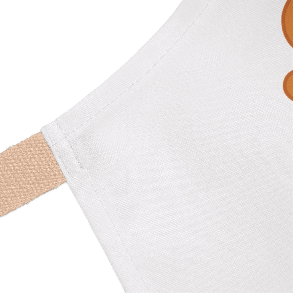 Funny Christmas Apron A Balanced Diet is a Cookie in Each Hand Gingerbread Kitchen Apron Holiday Baking Gift for Dad, Mom Cook, Men or Women