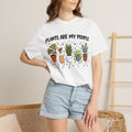 Comfort Colors Plants Are My People Shirt, Funny Plant Lover Tee, Cute Botanical Tee, Plant Mom Gift, Retro Garden Shirt, Gardener Gift Tee