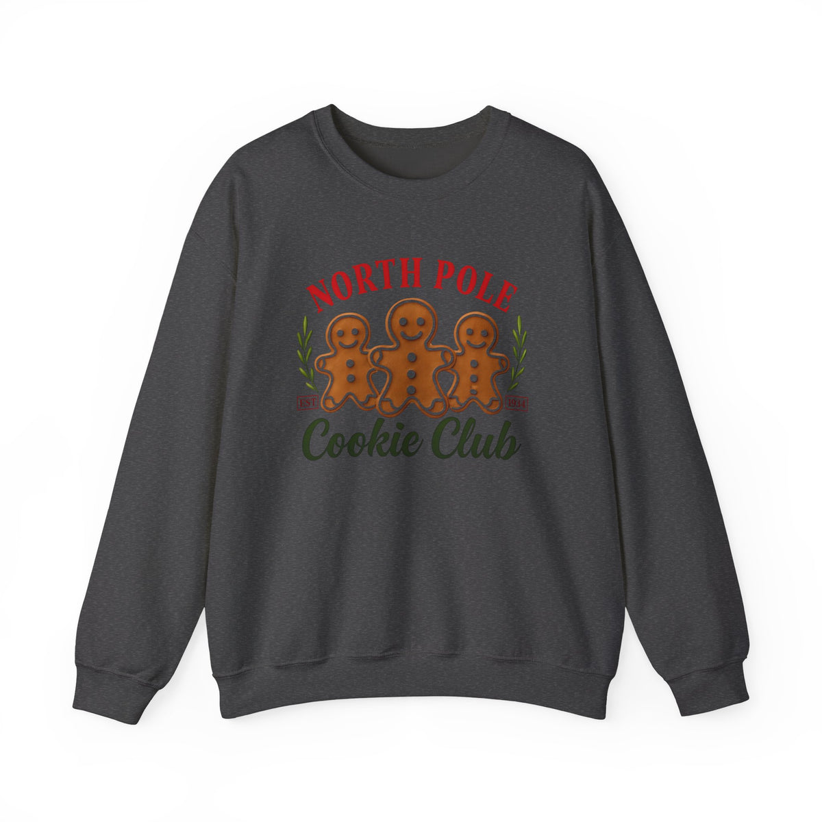 Ginger Crewneck Sweatshirt, Holiday Baking Casual Lounge Wear, Winter Layer Piece, Gift Idea, Group Sweatshirt for Holidays, Warm Cozy