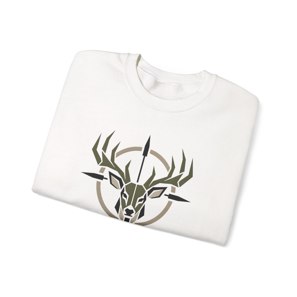 Built for the Rut Sweatshirt, Deer Hunting Crewneck, Buck Hunter Shirt, Hunting Season Gift for Him, Whitetail Deer Hunter Sweatshirt