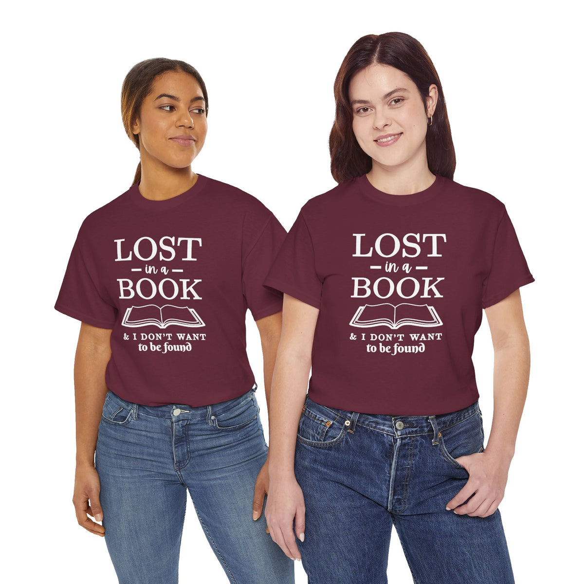 Lost in a Book T-Shirt | Reading Quote Tee, Statement T-shirt, Unisex, Library T-shirt, Gift, Casual T-shirt, School T-shirt, Teacher Top