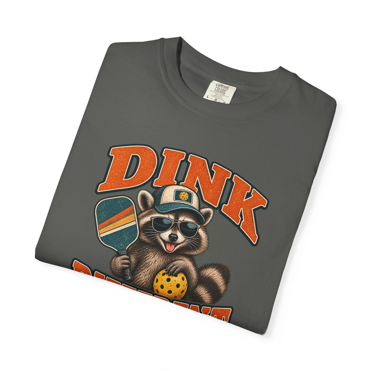 Comfort Color Dink Different Pickleball Tee, Funny Raccoon Pickleball Tee, Pickleball Social Club, Retro Tee Shirt, Gift Pickleball Lover