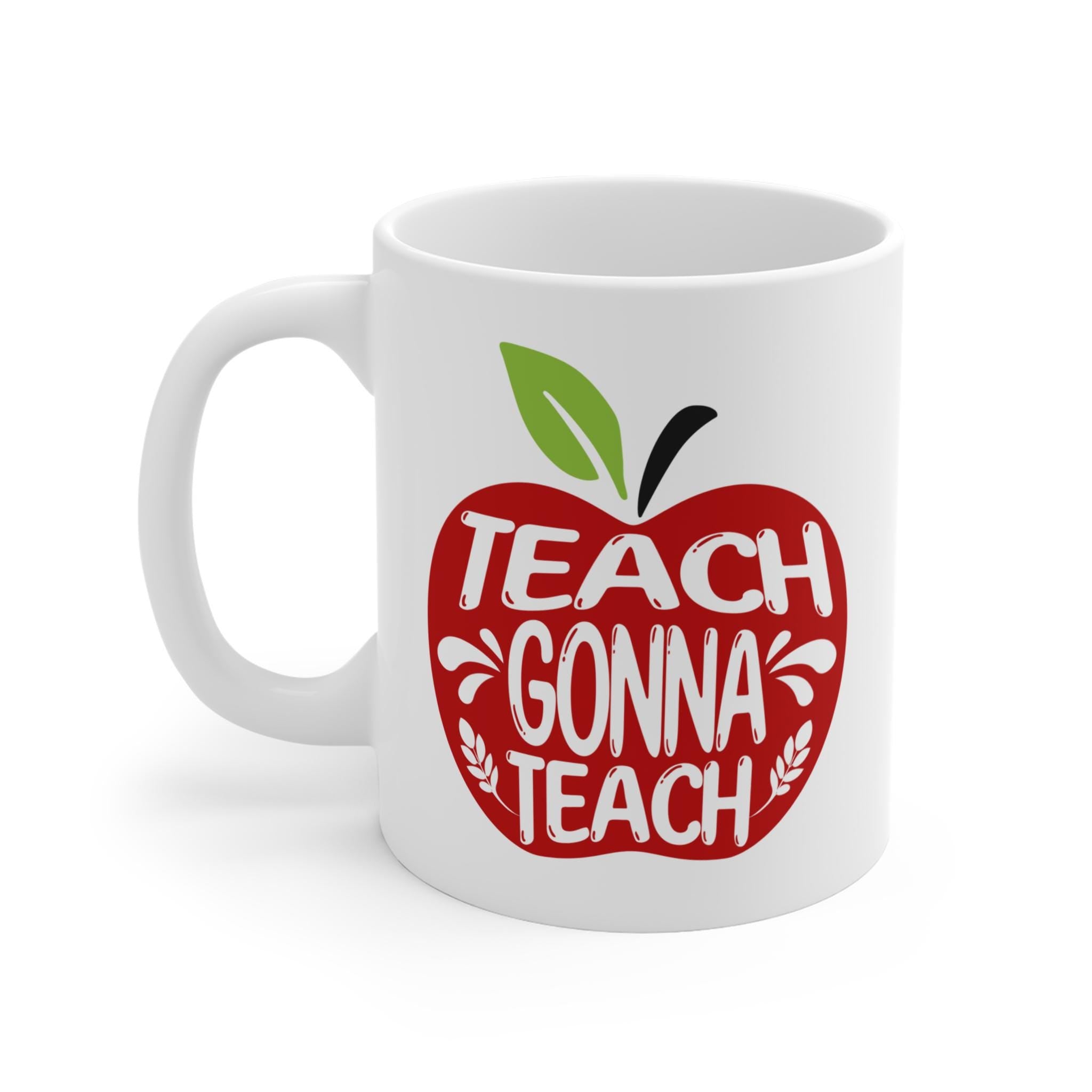 Apple Teacher Mug: Educator Gift, Classroom Decor