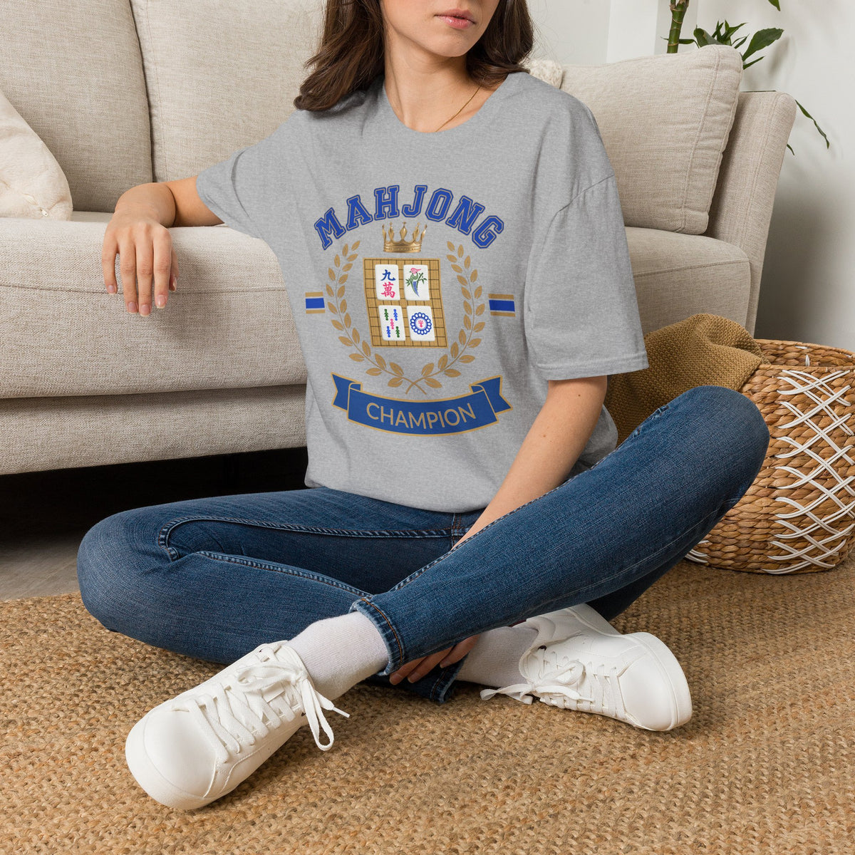 Mahjong Champion TShirt, Funny Mahjong Shirt, Mahjong Gift for Her, Mahjong Club Shirt, Game Night Tee, Mahjong Lover Gift, Mahjong Trend