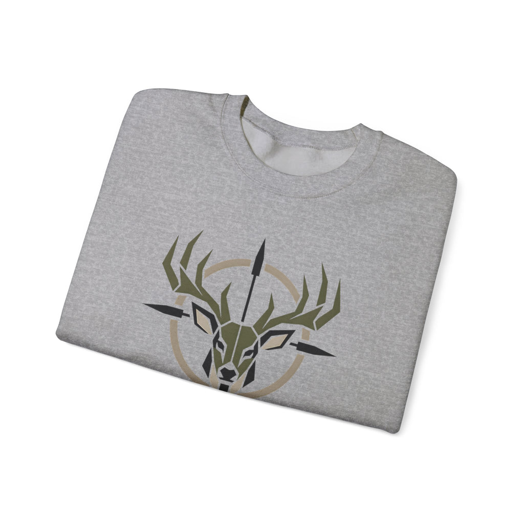 Built for the Rut Sweatshirt, Deer Hunting Crewneck, Buck Hunter Shirt, Hunting Season Gift for Him, Whitetail Deer Hunter Sweatshirt