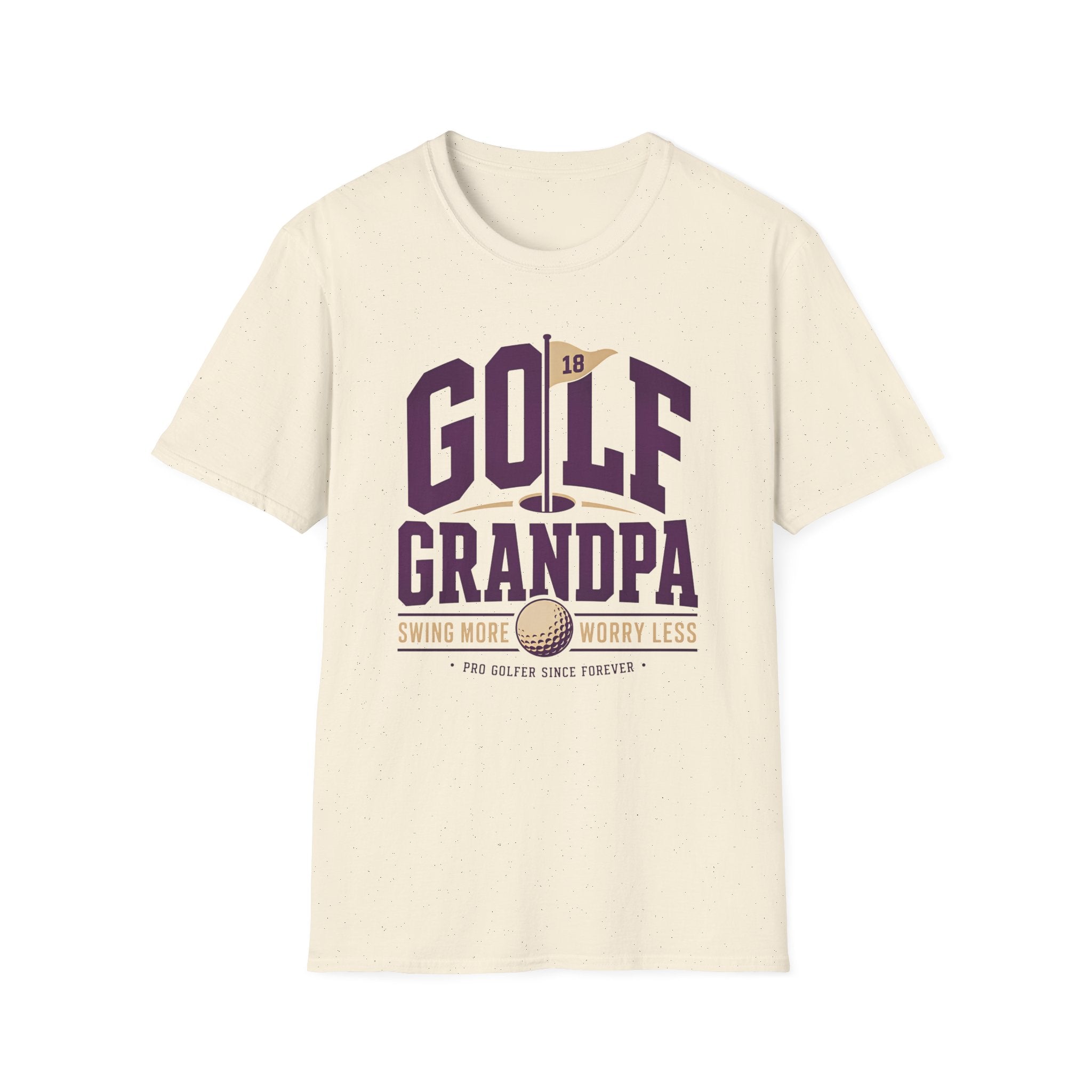 Golf Grandpa Shirt, Swing More Worry Less Tshirt, Funny Golfer Grandpa Gift, Pro Golfer Since Forever, Fathers Day Golf Gift for Grandpa