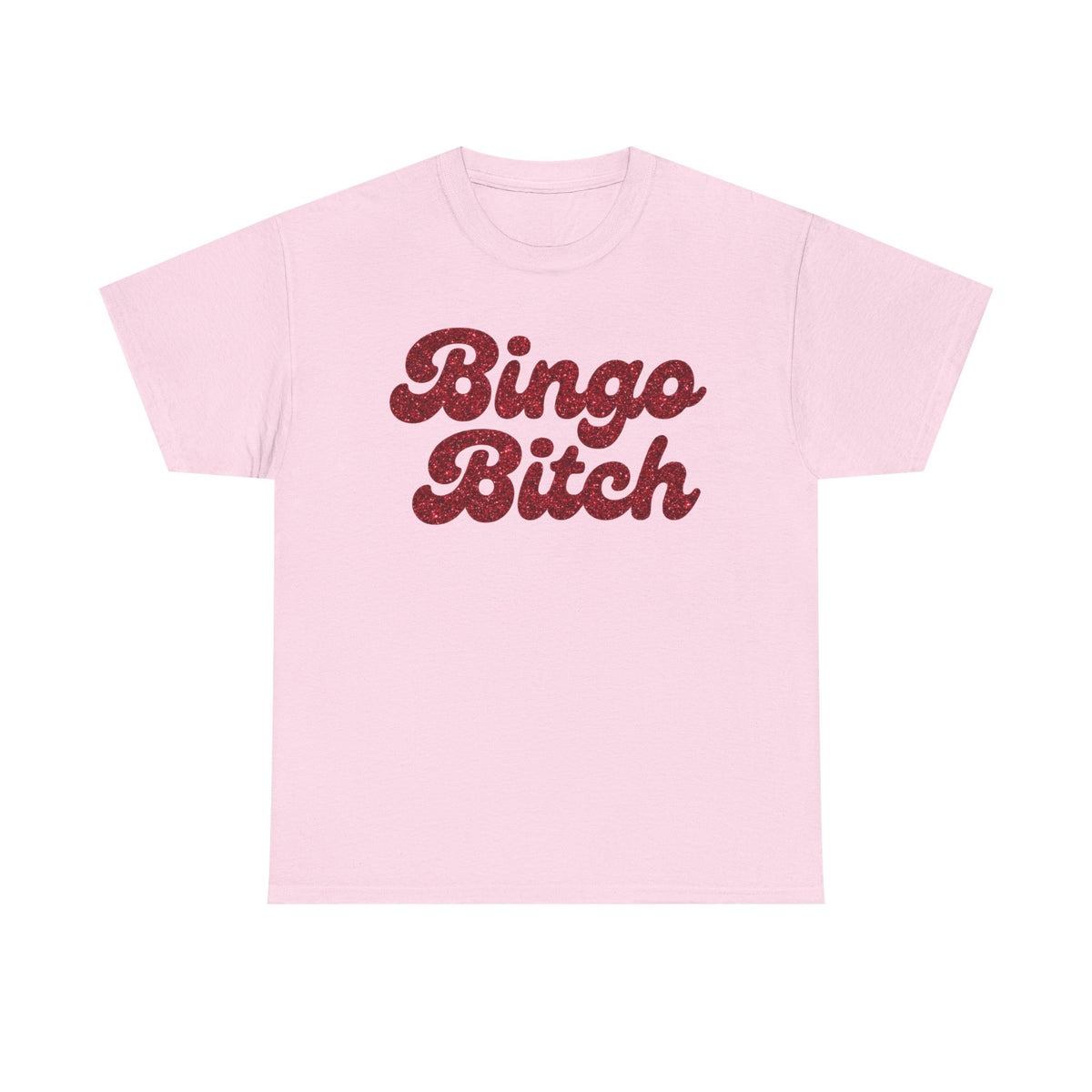 Glitter Bingo Bitch T-shirt | Bingo Lover Tee, Game Statement T-shirt, Funny T-Shirt, Gameday T-shirt, Gift, Birthday Gift, Casual Wear