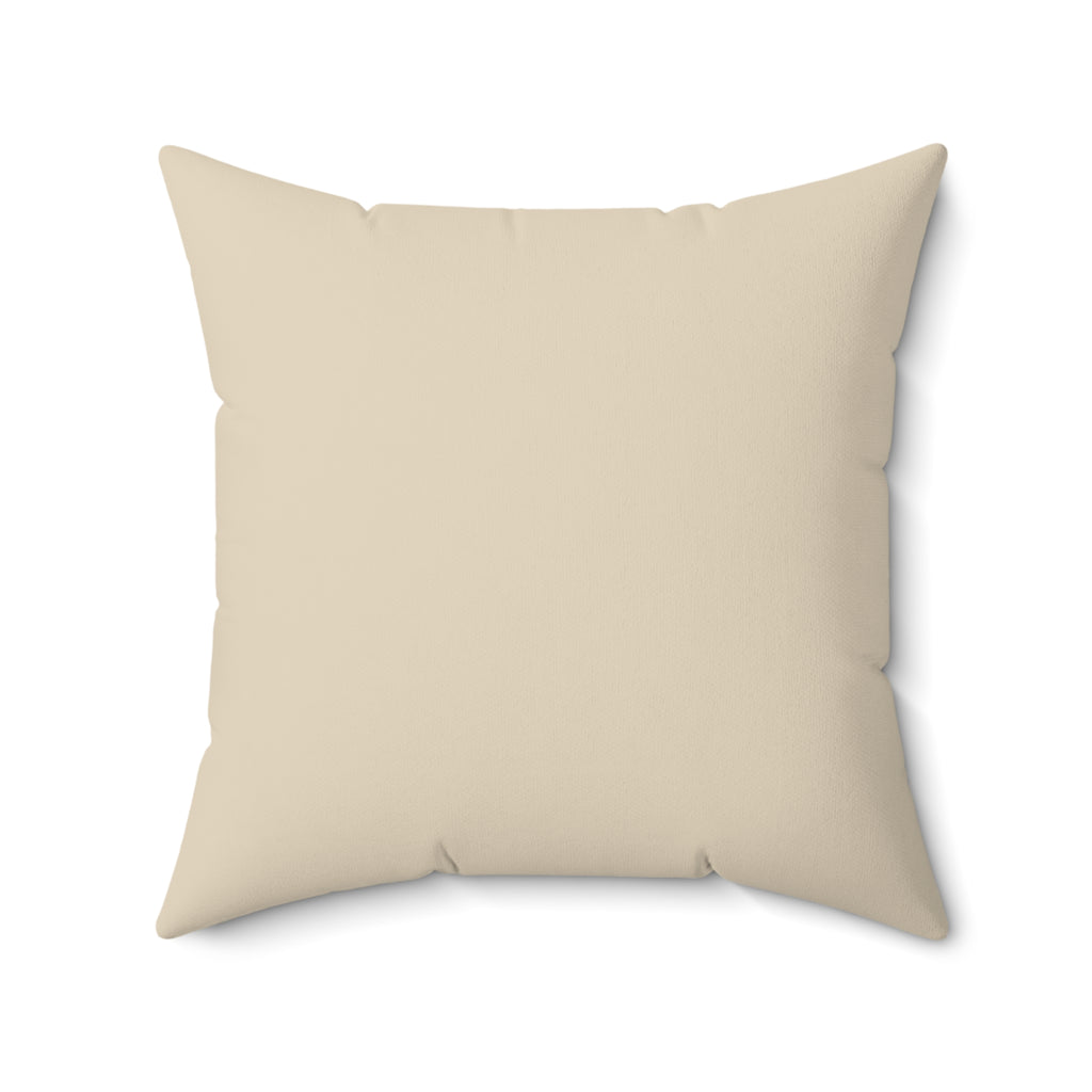 Christmas Ornament Wreath Pillow | Square Throw Pillow, Holiday Decor