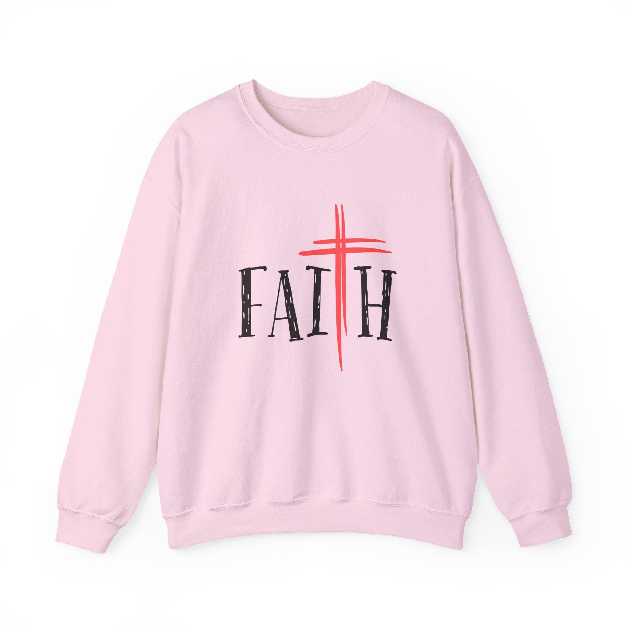 Spiritual Comfort Crewneck Sweatshirt: Cozy Cotton-Blend Jumper