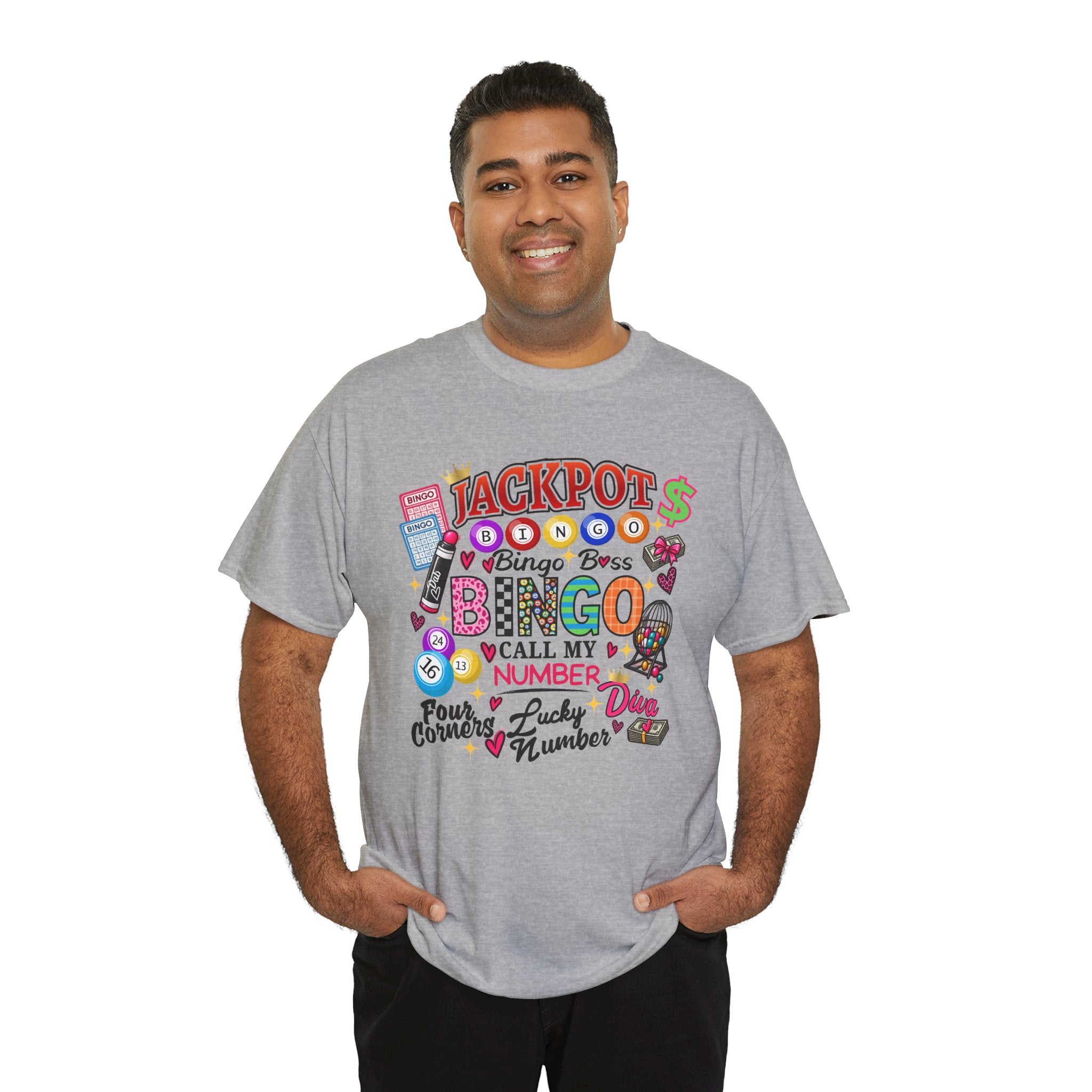 Bingo Jackpot Shirt, Bingo Boss Tee, Call My Number Shirt, Four Corners Lucky Diva, Funny Bingo Night Gift, Bingo Lover Tshirt, Retro Tee