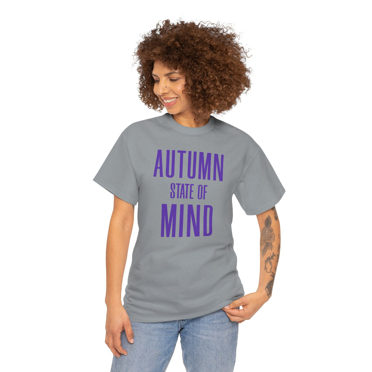 Autumn State Of Mind Shirt, Fall Season Shirt, Autumn Graphic Tee, Fall Vibes TShirt, Cozy Autumn Shirt, Fall Season Gift, Pumpkin Spice Tee