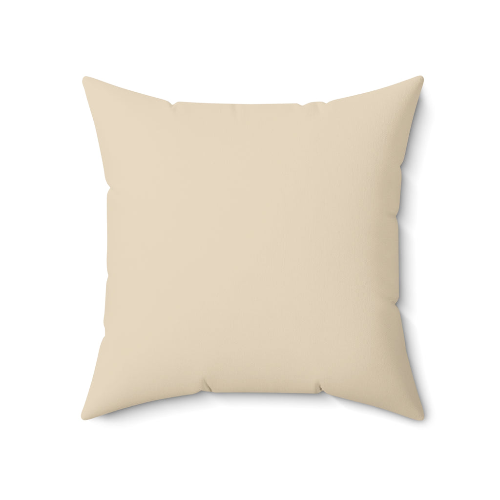 Christmas Ornament Wreath Pillow | Square Throw Pillow, Holiday Decor