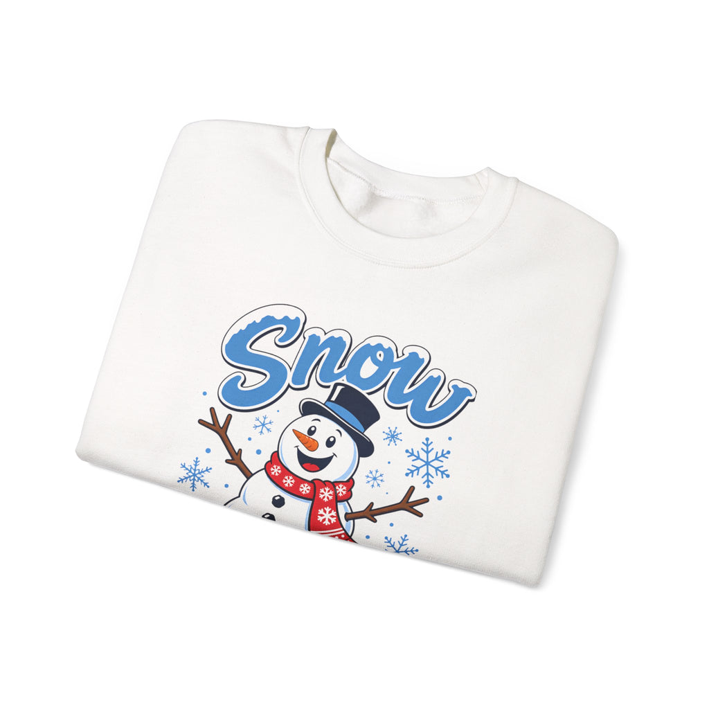Snow Much Fun Snowman Sweatshirt, Funny Christmas Sweatshirt, Winter Snowman Shirt, Cute Holiday Sweater, Womens Christmas Gift, Snow Shirt