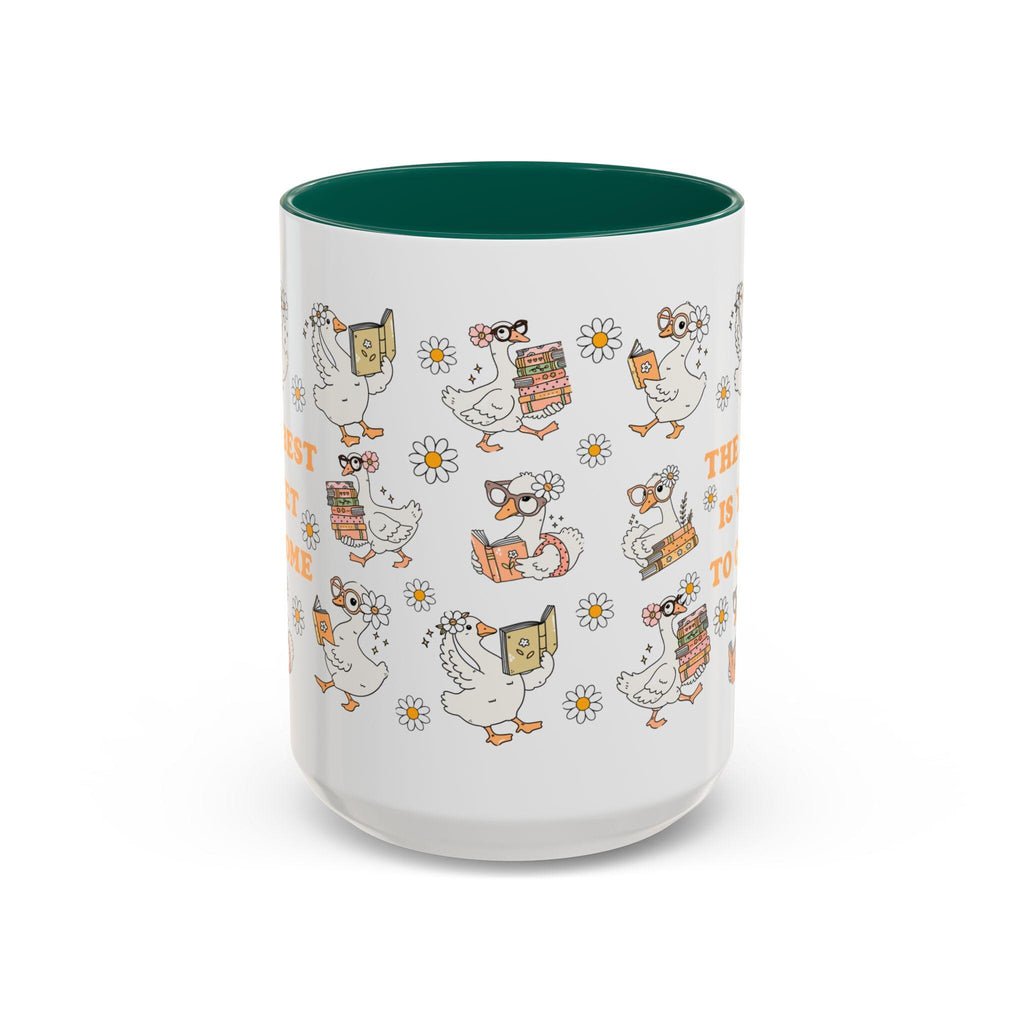 Goose Reading Mug | "The Future is Yet To Come" Book Lover Gift (11oz 15oz)