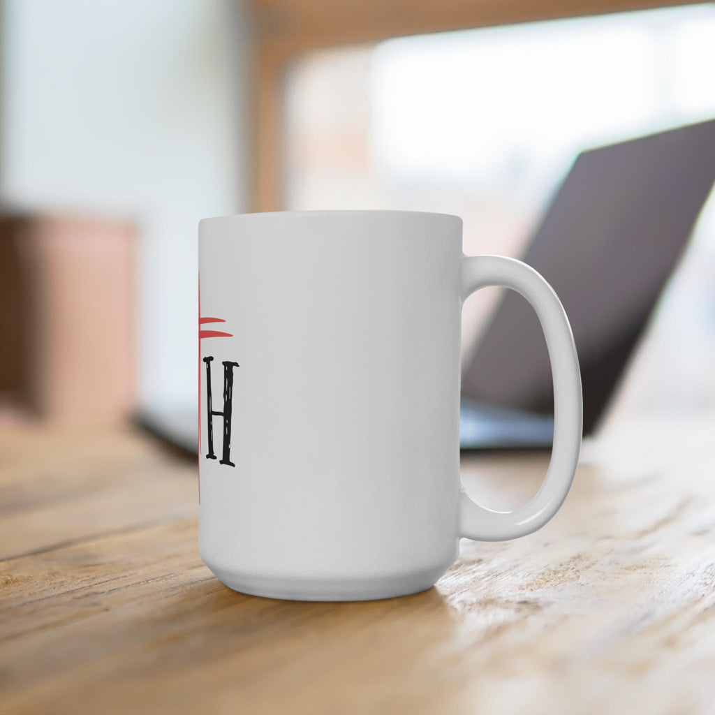Spiritual Coffee Mug: 15oz Ceramic Cup, Everyday Use