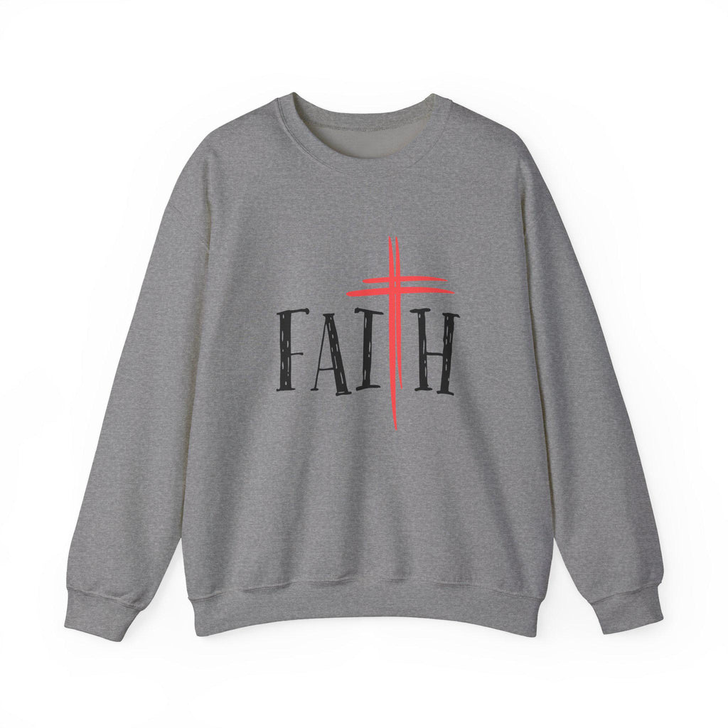 Spiritual Comfort Crewneck Sweatshirt: Cozy Cotton-Blend Jumper