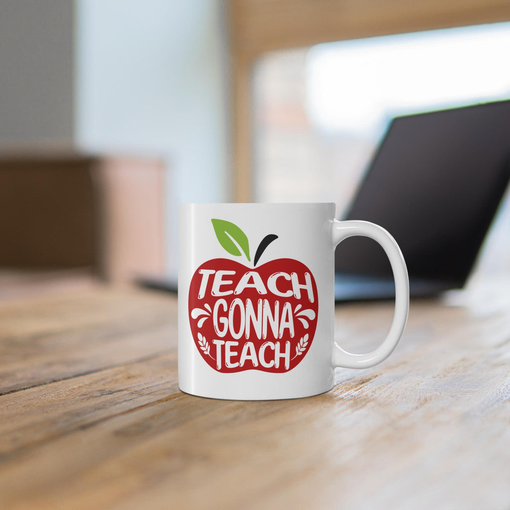 Apple Teacher Mug: Educator Gift, Classroom Decor