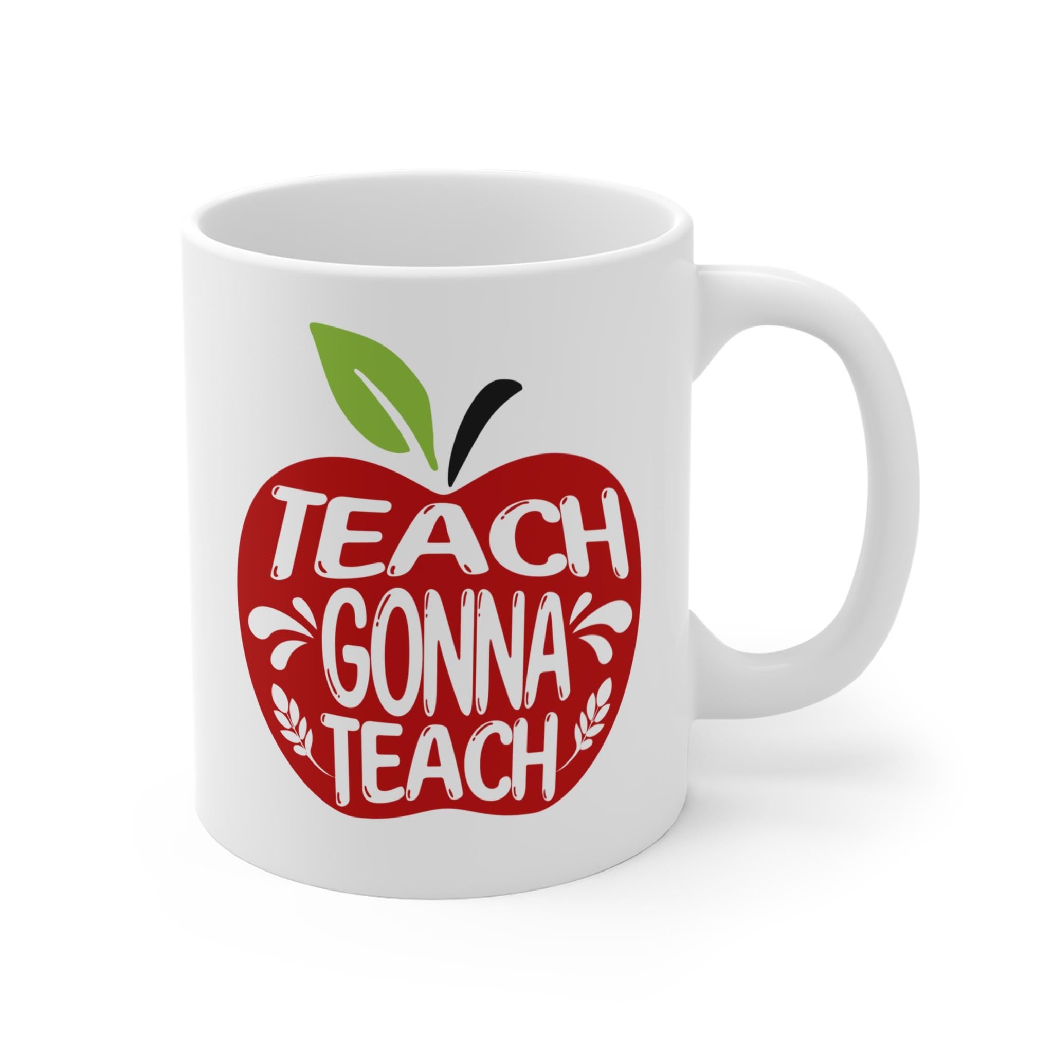 Apple Teacher Mug: Educator Gift, Classroom Decor
